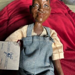 Men's Light Blue Denim Overalls